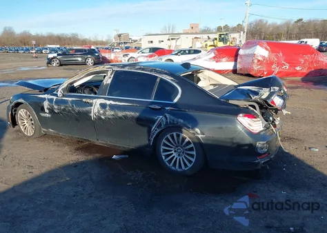 2011 BMW 750 Lxi from USA, damaged, VIN WBAKC8C56BC433889
